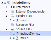 IncludeDemo.c max function