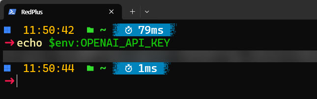 API Key 확인